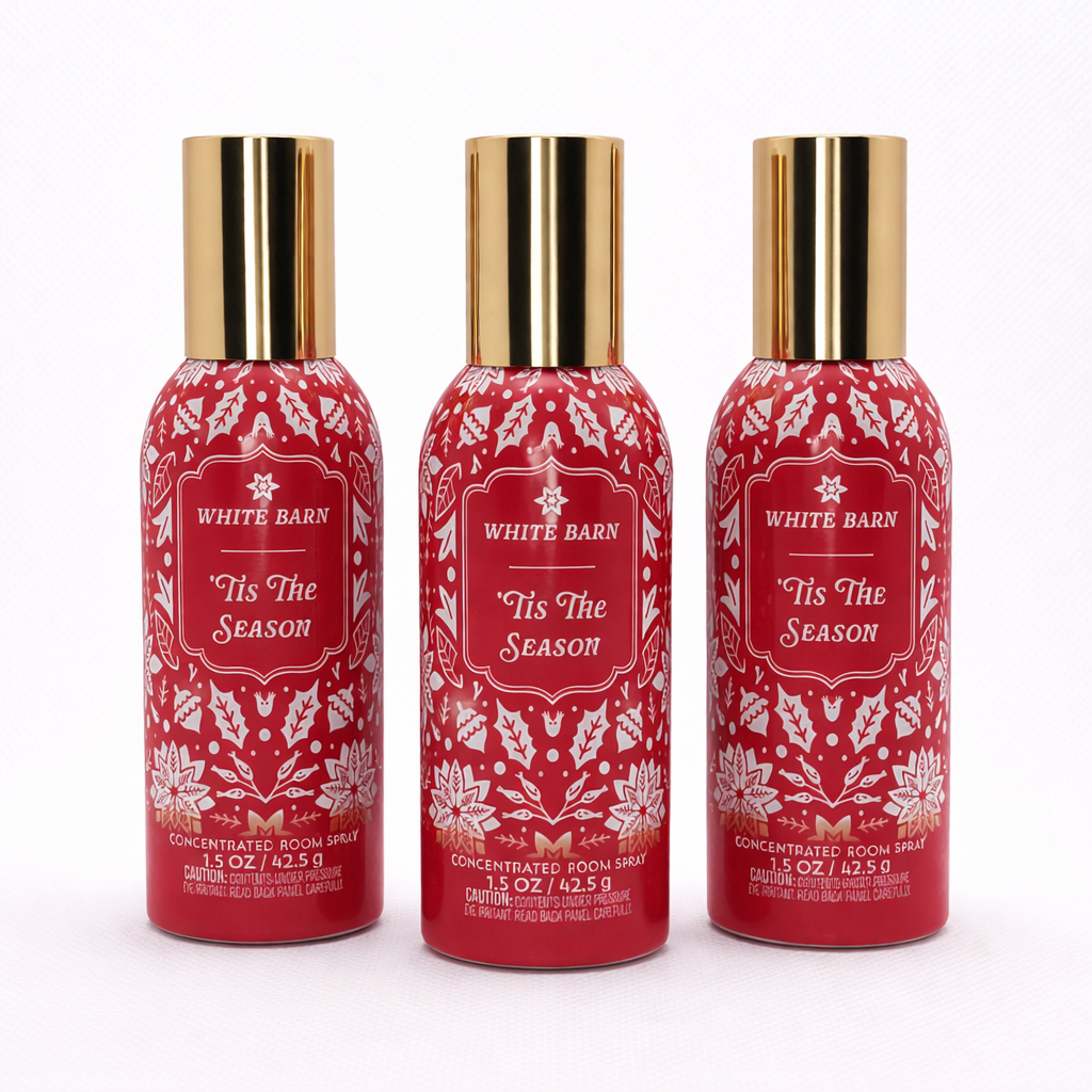 Tis The Season Room Spray 3 Room Spray 3 Pack | Home Fragrance 1.5 Oz / 42.5 G