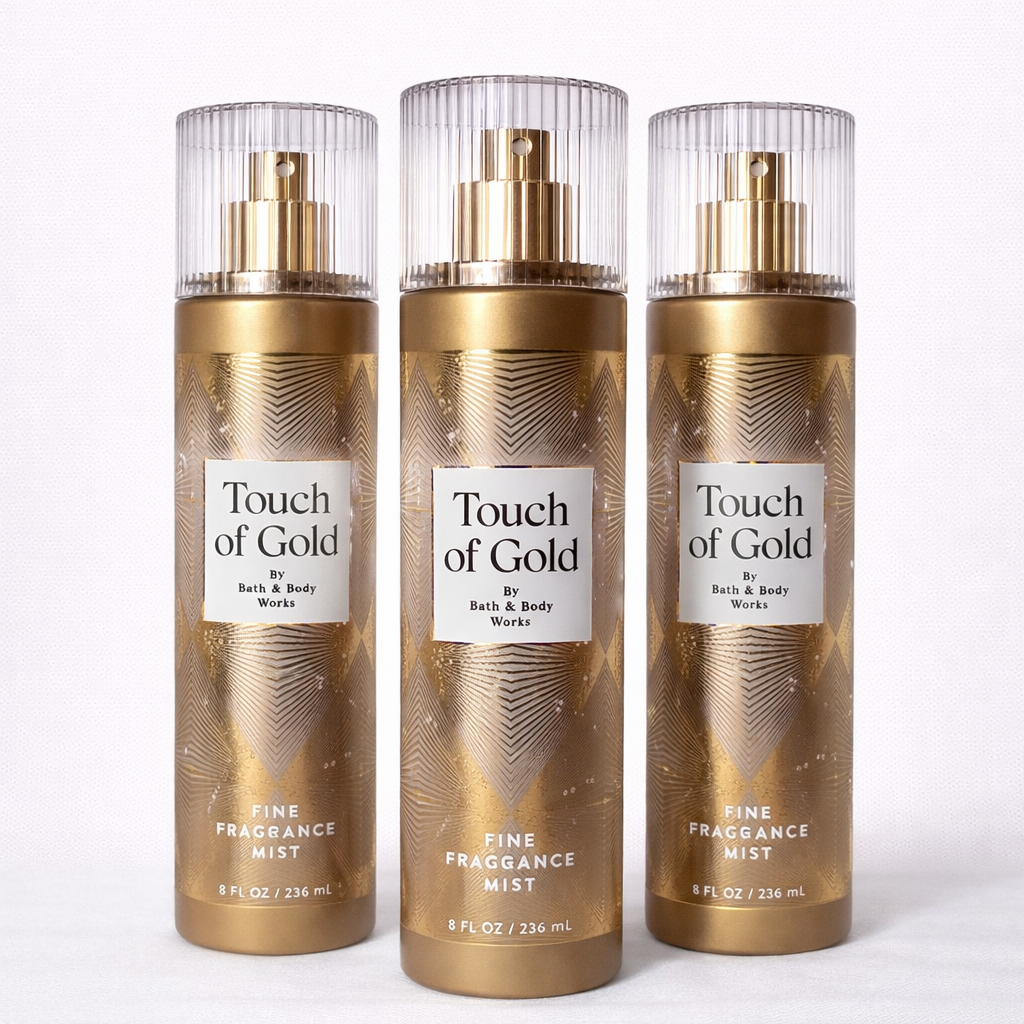 Touch Of Gold Fragrance Mist 8 Fl Oz / 236 Ml / 236 Ml (Pack Of 3)