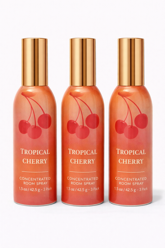Tropical Cherry Room Spray 3-Pack | Long-Lasting Home Fragrance