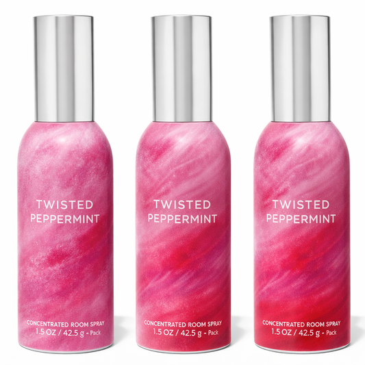 Twisted Peppermint Room Spray 3-Pack | Long-Lasting Home Fragrance