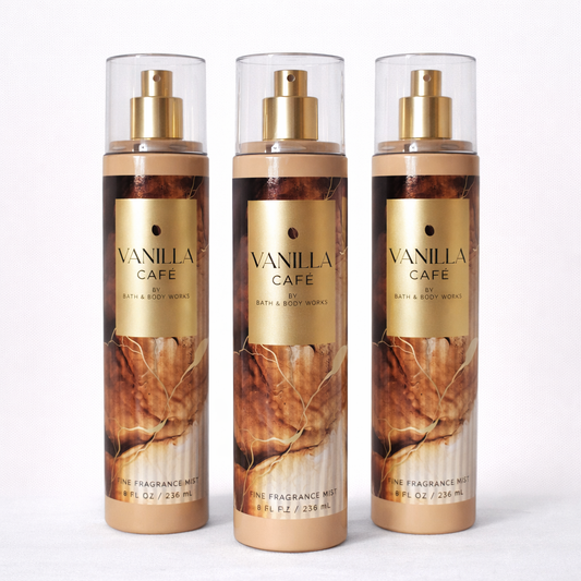Vanilla Cafe Fragrance Mist 8 Fl Oz / 236 Ml / 236 Ml (Pack Of 3)