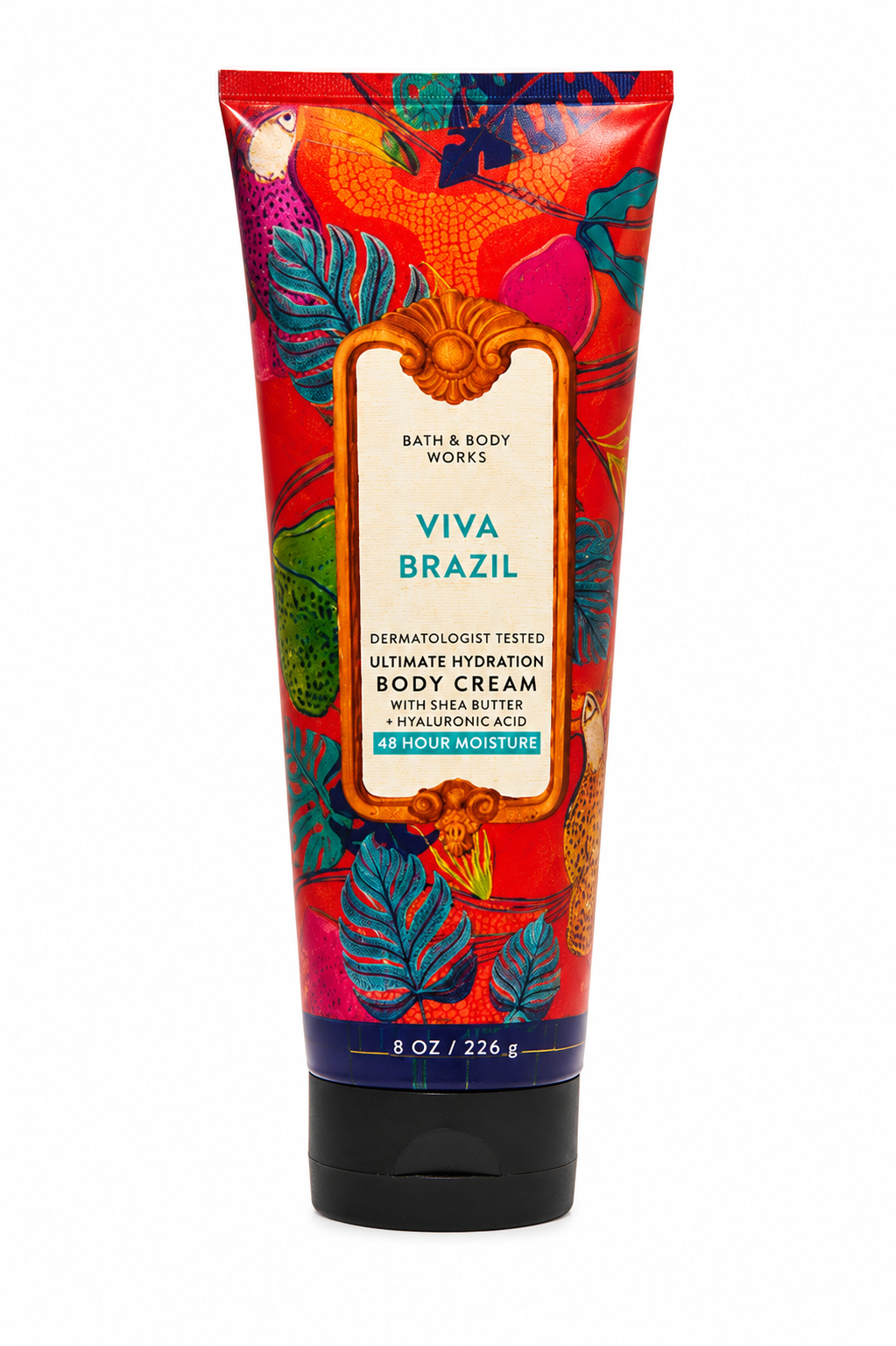 VIVA BRAZIL Bath & Body Works Ultimate Hydration Body Cream 8 oz with shea butter and tropical fragrance