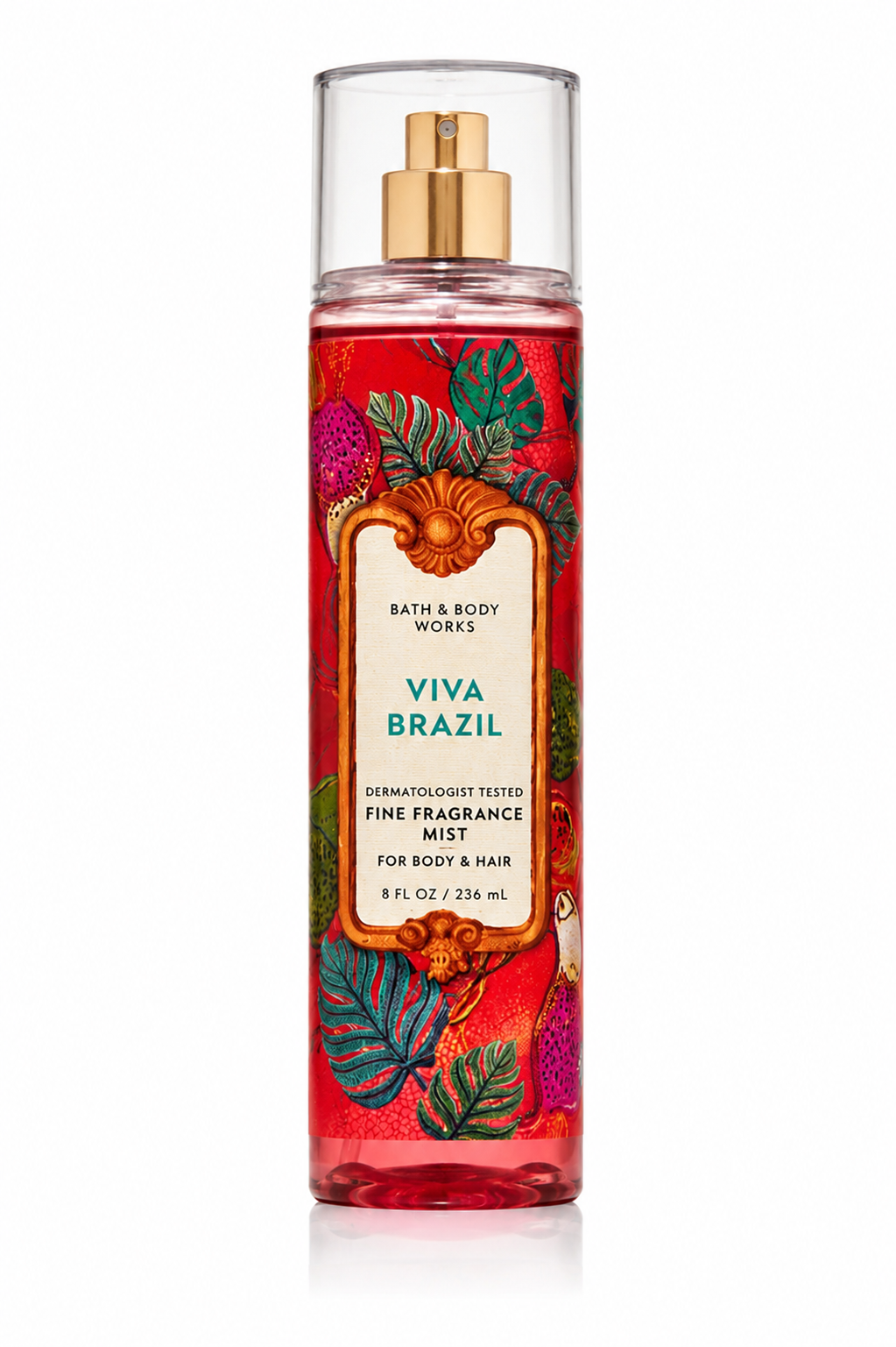 VIVA BRAZIL Bath & Body Works Fine Fragrance Mist 8 oz tropical fruity body spray for body and hair