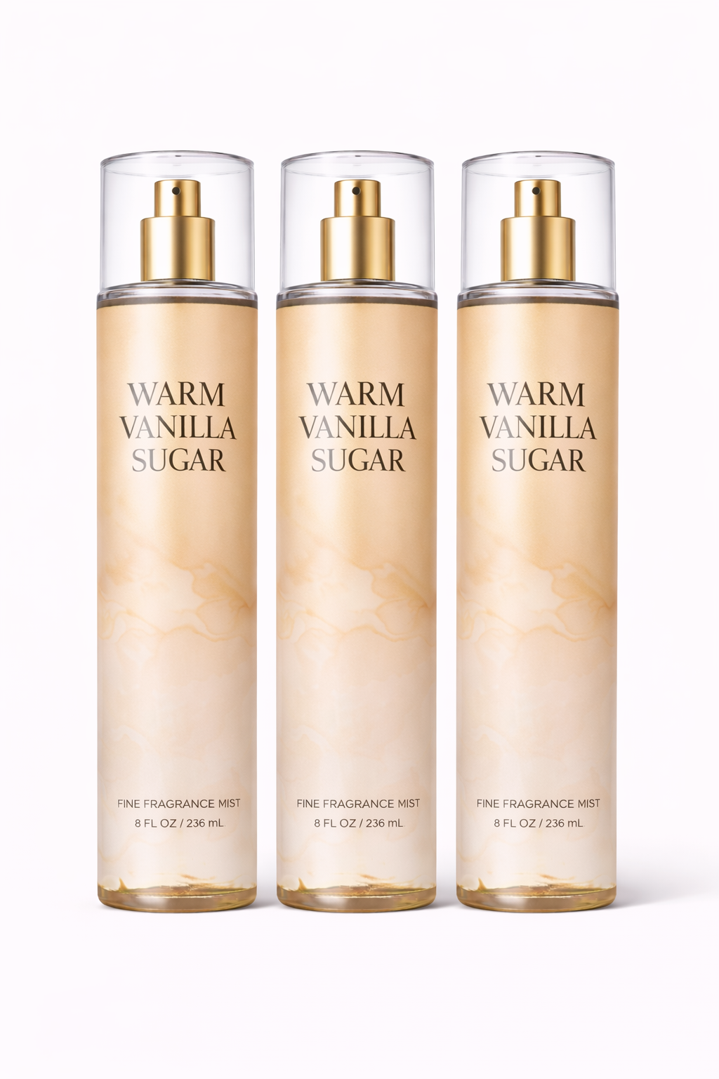 Warm Vanilla Sugar Fragrance Mist 8 Fl Oz / 236 Ml / 236 Ml (Pack Of 3)