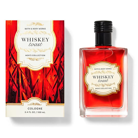 Bath & Body Works WHISKEY TOAST Men’s Cologne 3.4 fl oz spray bottle