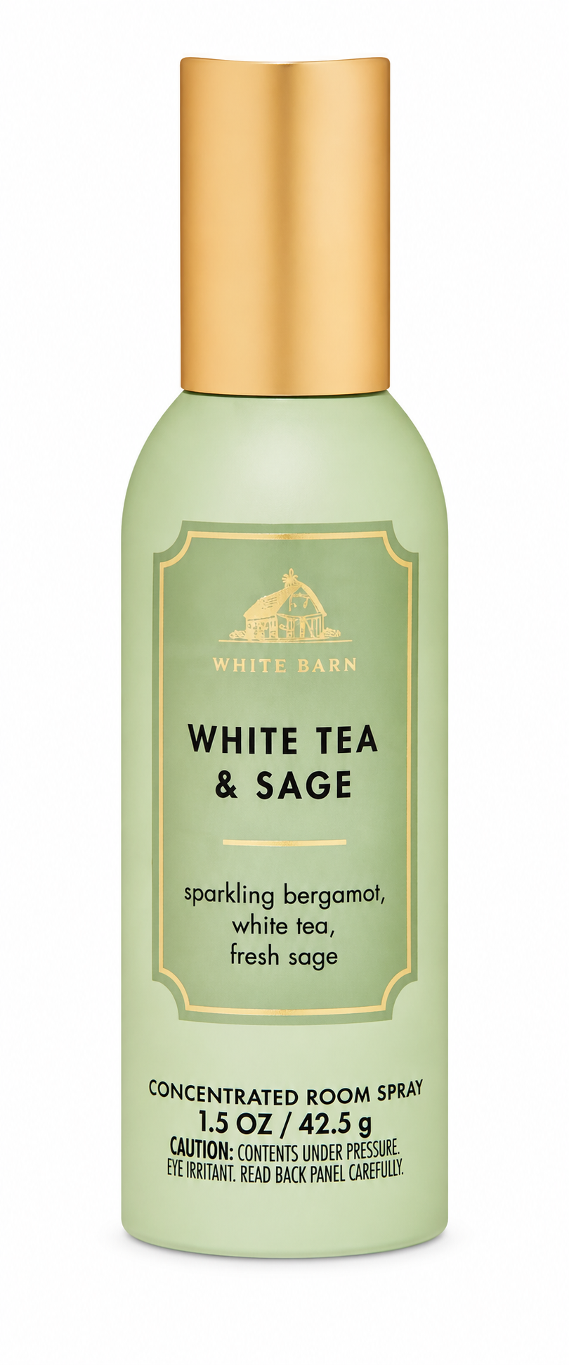 Bath & Body Works WHITE TEA & SAGE room spray 1.5 oz clean fresh fragrance home air freshener