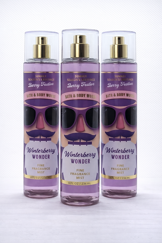 WINTERBERRY WONDER Fragrance Mist 8 Fl Oz / 236 Ml / 236 Ml (Pack Of 3)